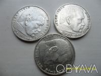Продам как вместе, так и поштучно несколько серебряных монет фашистской Германии. . фото 6