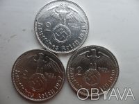 Продам как вместе, так и поштучно несколько серебряных монет фашистской Германии. . фото 11