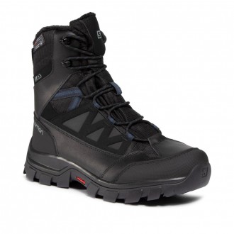 Мужские ботинки Salomon Chalten TS CS Waterproof Boot - высокие зимние спортивны. . фото 6