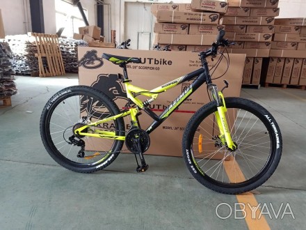 Спортивный / горный велосипед 26 дюймов 18 рама Scorpion Azimut + подарок .
Вело. . фото 1