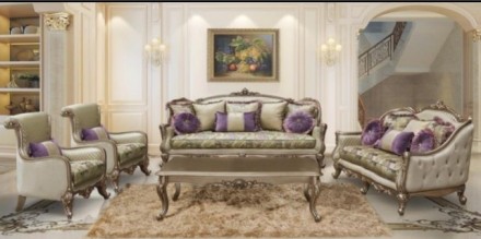 Шикарная мягкая мебель диван и два кресла в стиле Барокко .
Диваны классическог. . фото 7