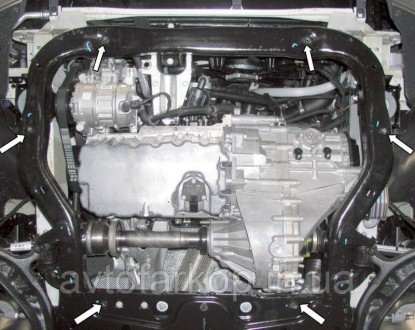 Защита двигателя автомобиля:
Volkswagen T-5 (2003-) Кольчуга
Защищает двигатель,. . фото 3