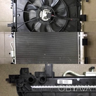Радиатор двигателя кондиционера вентилятор диффузор Chevrolet Bolt EV 42623510,4. . фото 1