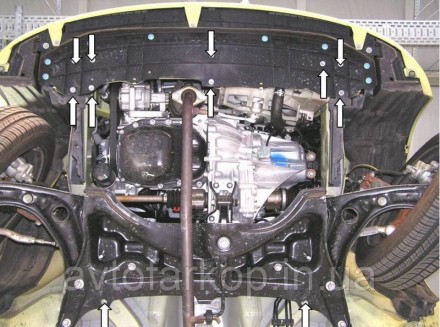 Номер по каталогу 1.0180.00Защита двигателя КПП BYD F0 (2008-)(Кольчуга) 
Защита. . фото 7