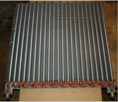 Кондиционер Радиатор – конденсатор (565x570x45) комбайна Бизон Bizon BS Z-. . фото 2
