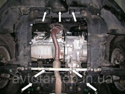 Защита двигателя для автомобиля:
Fiat Bravo (2007-2012-) Кольчуга
Защищает двига. . фото 4