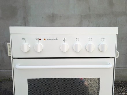 Свіжа!! Електро-Плита (КЕРАМІКА) біла фірми Wamsler Germany!!Модель 2012 року,пр. . фото 7