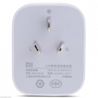 Умная Wi-Fi розетка Xiaomi Mi Smart Power Plug (ZigBee) -  устройство из набора . . фото 7