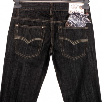 Женские джинсы Donna Amara (Италия).
Покрой - прямой, талия - низкая. Застёжка . . фото 7