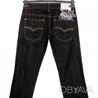 Женские джинсы Donna Amara (Италия).
Покрой - прямой, талия - низкая. Застёжка . . фото 1