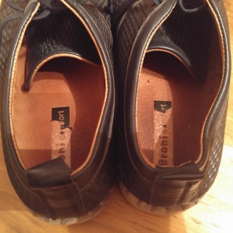 Мокасины , Туфли , Кеды Broni comfort кожаные на шнурках внутри материал кожа . . . фото 11