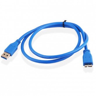 Дата кабель USB 3.0 AM–Micro USB Тип B служит для подключения компьютера к. . фото 3