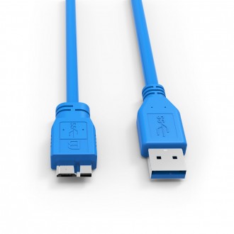 Дата кабель USB 3.0 AM–Micro USB Тип B служит для подключения компьютера к. . фото 2