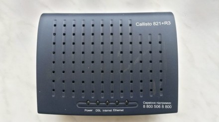 ADSL модем - Callisto 821+R3 для подключения интернета от Укртелекома. В комплек. . фото 2