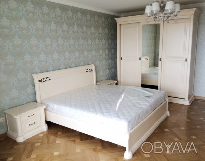 Пропонуємо білий спальний гарнітур Шопен з масиву дерева від українського в. . фото 1