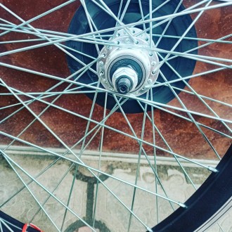 Вело колёса на двойном ободе в сборе 20.24.26.28 комплект 
Обод - Двойной алюми. . фото 6