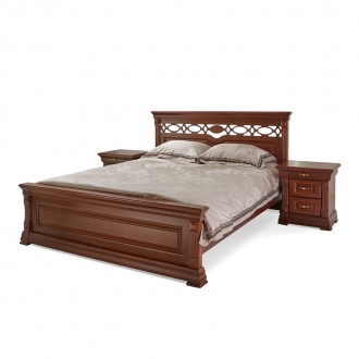 Пропонуємо двоспальне дубове ліжко Елеонора нова.
Ціна вказана за ліжко на. . фото 5