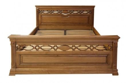 Пропонуємо двоспальне дубове ліжко Елеонора нова.
Ціна вказана за ліжко на. . фото 2