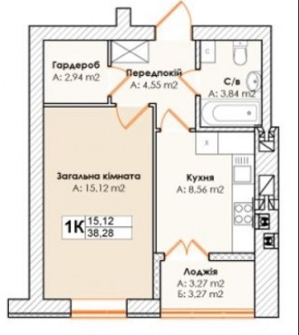 Готовая однокомнатная квартира в ЖК Лайф, дешевле чем у Застройщика

3 этаж из. . фото 3