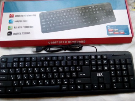 Клавиатура Ukc X1
Отличная проводная клавиатура X1 K107 классического типа со с. . фото 2
