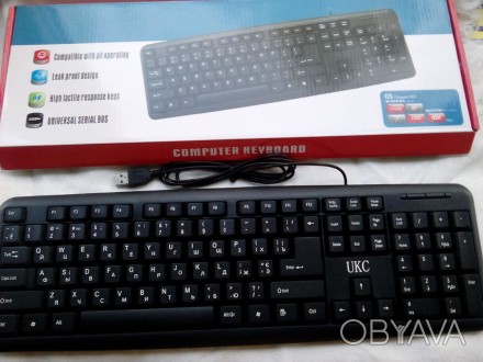 Клавиатура Ukc X1
Отличная проводная клавиатура X1 K107 классического типа со с. . фото 1