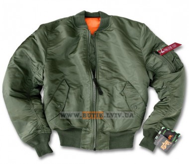 Льотна куртка MA-1 Alpha Industries - можливо, найпопулярніший вид одягу, який к. . фото 2