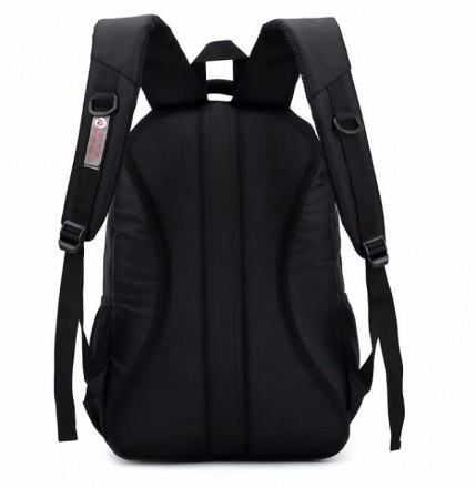 Новый рюкзак из водонепроницаемого нейлона черного цвета. Емкость до 35 л. Разме. . фото 3