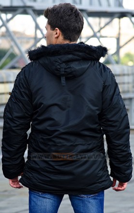 Зимова куртка аляска Alpha Industries Slim Fit N-3B Parka - 100% оригінальна кур. . фото 4
