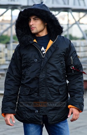 Зимова куртка аляска Alpha Industries Slim Fit N-3B Parka - 100% оригінальна кур. . фото 5