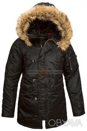 Жіноча зимова куртка аляска N-3B W Parka Alpha Industries має чотири зручні кише. . фото 1