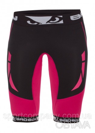 Компрессионные шорты женские Bad Boy Compression Shorts Black/Pink
Компрессионны. . фото 1