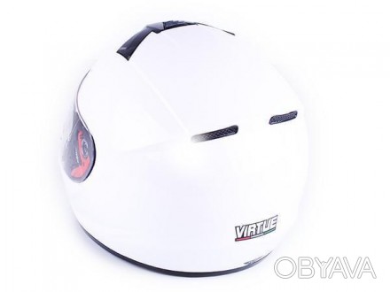  
? +38067-303-02-21
? +38066-922-19-79
 Viber
 Шлем MD-803 белый size M - VIRTU. . фото 1