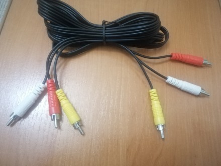 разные кабеля (такие как на фото): RCA-кабель "тюльпан" (1xRCA/1xRCA) длиной 110. . фото 3