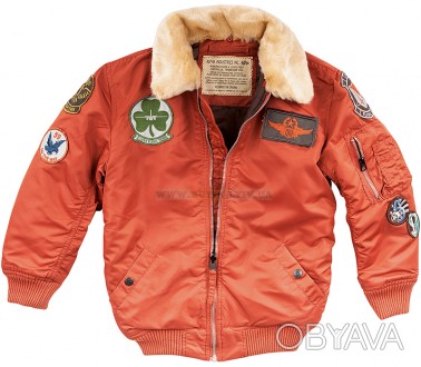 Дитяча куртка Boys Maverick Jacket Alpha Industries є 100% оригінальною курткою . . фото 1