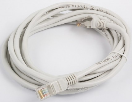 Патч корд неекранованої кручений пари 8Р8С (Ethernet кабель) для підключення до . . фото 6
