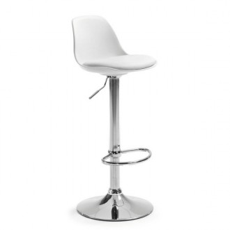 Барный высокий стул, сиденье выполнено из качественного пластика, идеальная форм. . фото 4