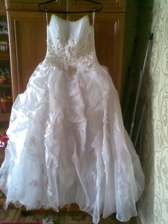 Продам платье свадебное "Морская ракушка" размер 44-46. После свадьбы . . фото 3