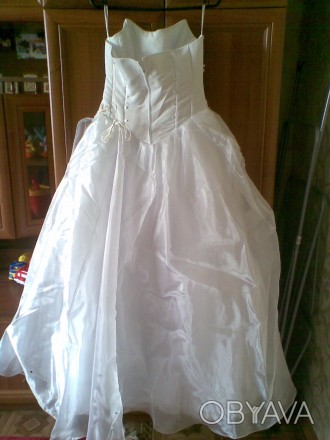 Продам платье свадебное "Морская ракушка" размер 44-46. После свадьбы . . фото 1