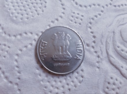 Монета Индии 2 рупии 2011 года.
Возможен обмен на монету других стран.. . фото 2