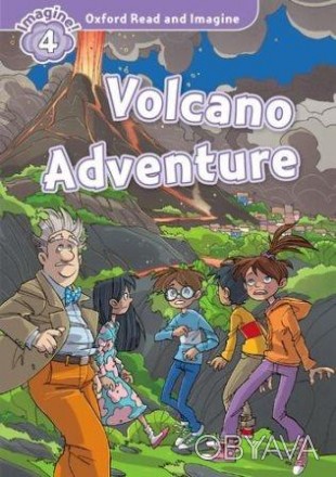 Volcano Adventure with Audio CD
Книга. 4.
 Бен і Макс вивчали вулкани, так що во. . фото 1