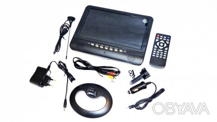 9,5" Портативный TV 911 USB+SD + батарея
9,5" Портативный TV 911  - м. . фото 1