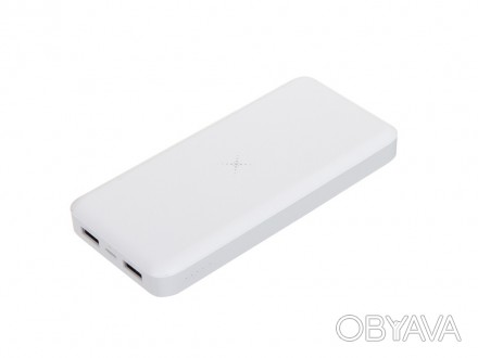
Индукционный портативный аккумулятор Xiaomi Mi Youth Edition 10000mAh белый бес. . фото 1