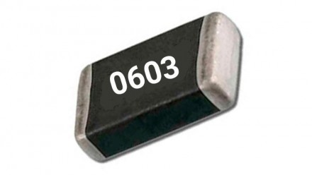 Резистор SMD 0603 1% 0R. Цена указана за 25 штук.. . фото 2