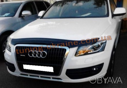  Дефлектор капота «мухобойка» от компании SIM для Audi Q5 2008+ предназначен для. . фото 1