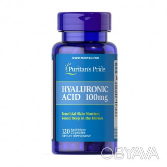 
 
Puritan's Pride Hyaluronic Acid 100 mg – это идеально составленная биологичес. . фото 1