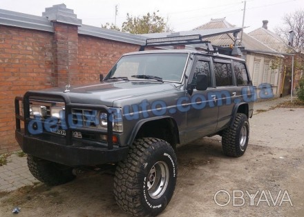 Ветровики Cobra Tuning на авто Nissan Patrol Y60 5d 1987-1997 Дефлекторы окон Ко. . фото 1