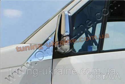  Накладка на стекло-косынку (треугольник) Omsa на Mercedes Sprinter 2006-2013 из. . фото 1