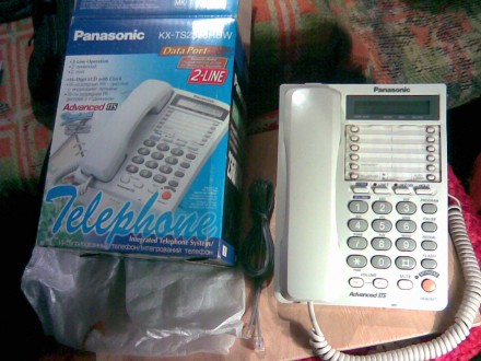 Описание
Panasonic KX-TS2368RU - двухлинейный проводной телефон c ЖК-дисплеем
. . фото 2