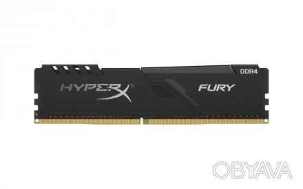 
Оперативная память DDR4 16 GB 2666MHz kingston HyperX Fury Black CL16 (box) HX4. . фото 1