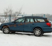 Дефлектор капота «мухобойка» от компании SIM для Subaru Legacy 2003-09 предназна. . фото 5